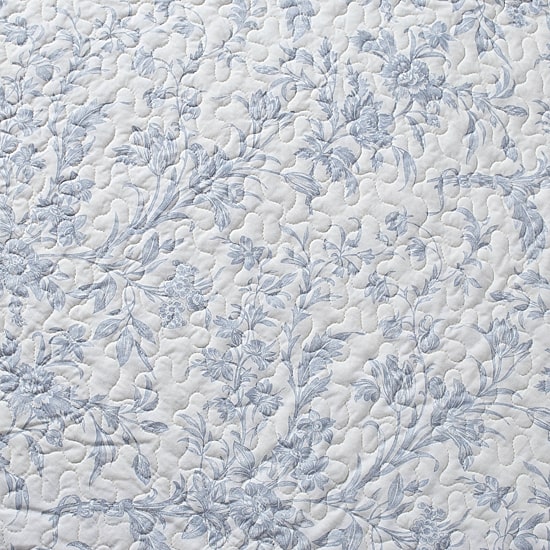 Laura Ashley Amberley Floral Reversible Quilt Set