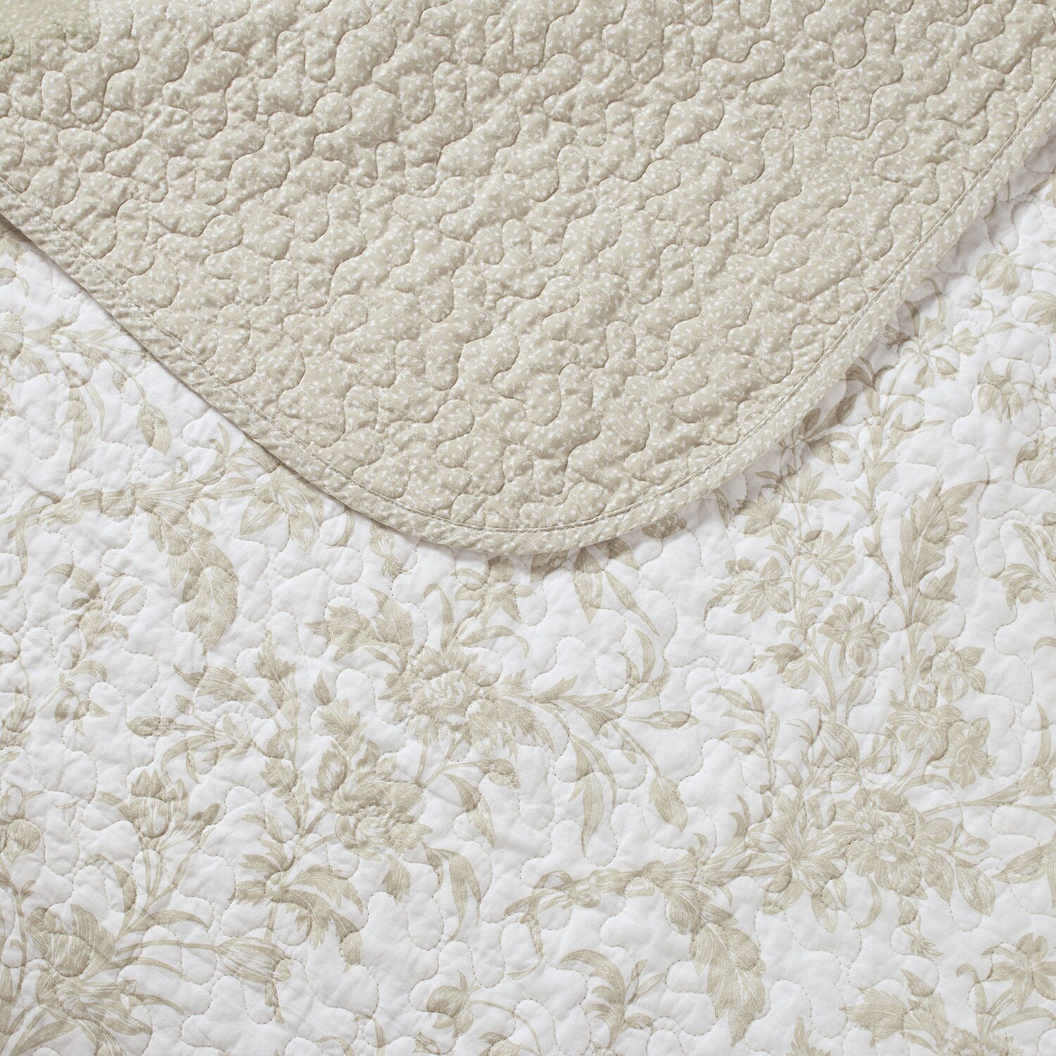 Laura Ashley Amberley Floral Reversible Quilt Set