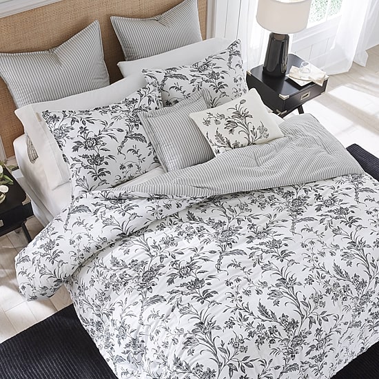Laura Ashley Amberley Floral Midweight Comforter