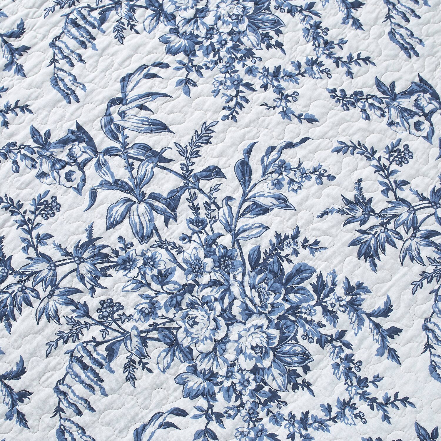 Laura Ashley Bedford Floral Reversible Quilt Set