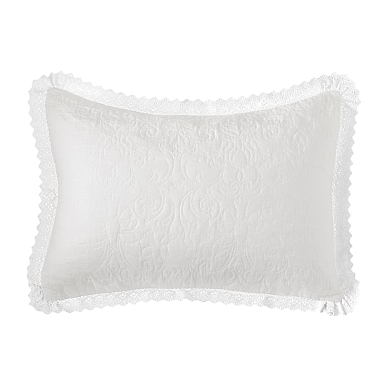 Laura Ashley Heirloom Floral Reversible Quilt Set