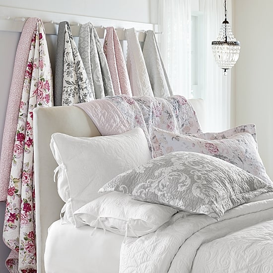 Laura Ashley Lidia Floral Reversible Quilt Set