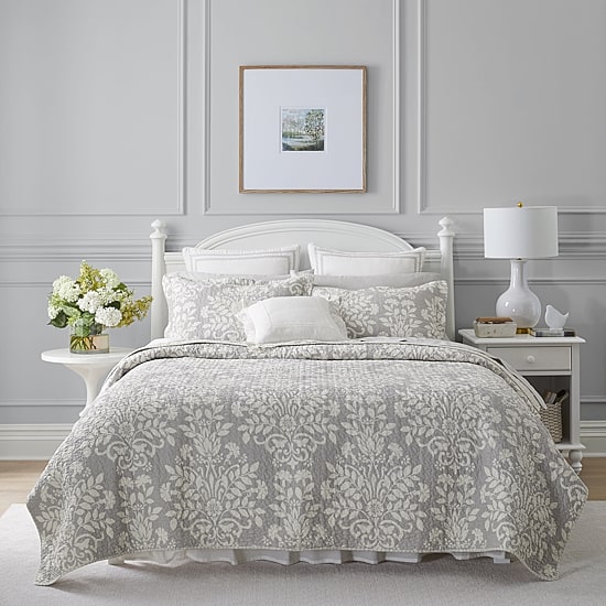 Laura Ashley Rowland Floral Reversible Quilt Set