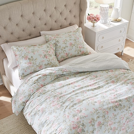 Laura Ashley Madelynn Floral Duvet Cover