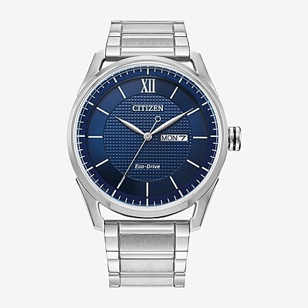 Citizen Corso Mens Two Tone Stainless Steel Bracelet Watch Bm7334
