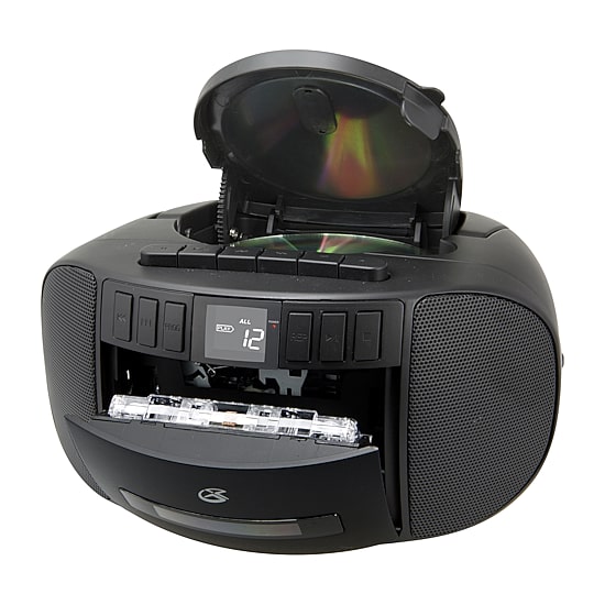 CD Cassette AM/FM Boombox