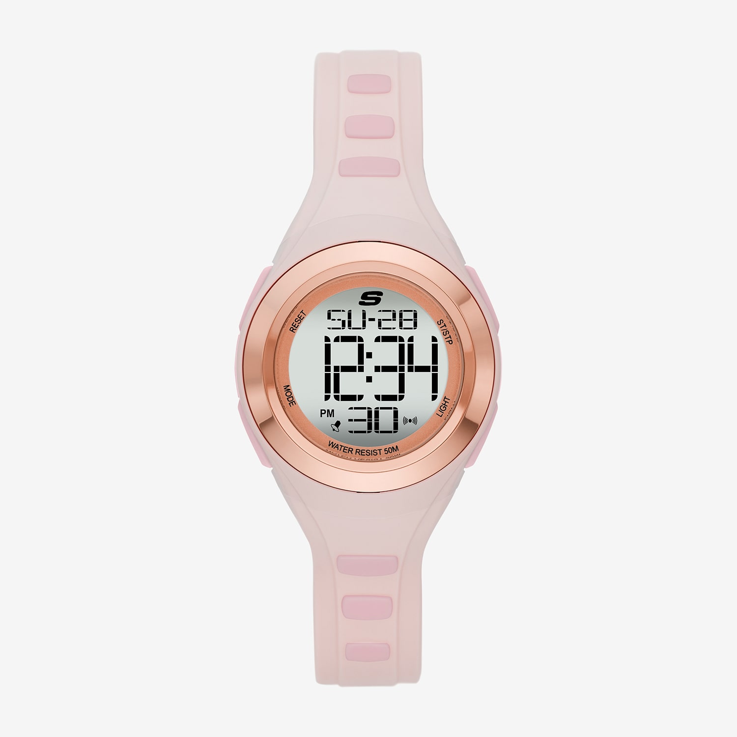 Skechers Womens Pink Strap Watch Sr2115