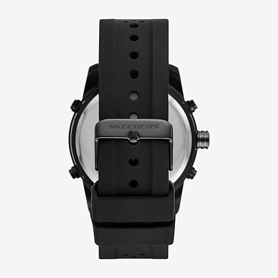 Skechers Mens Black Strap Watch Sr5156