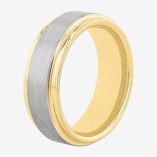 Mens 8MM Tungsten Wedding Band