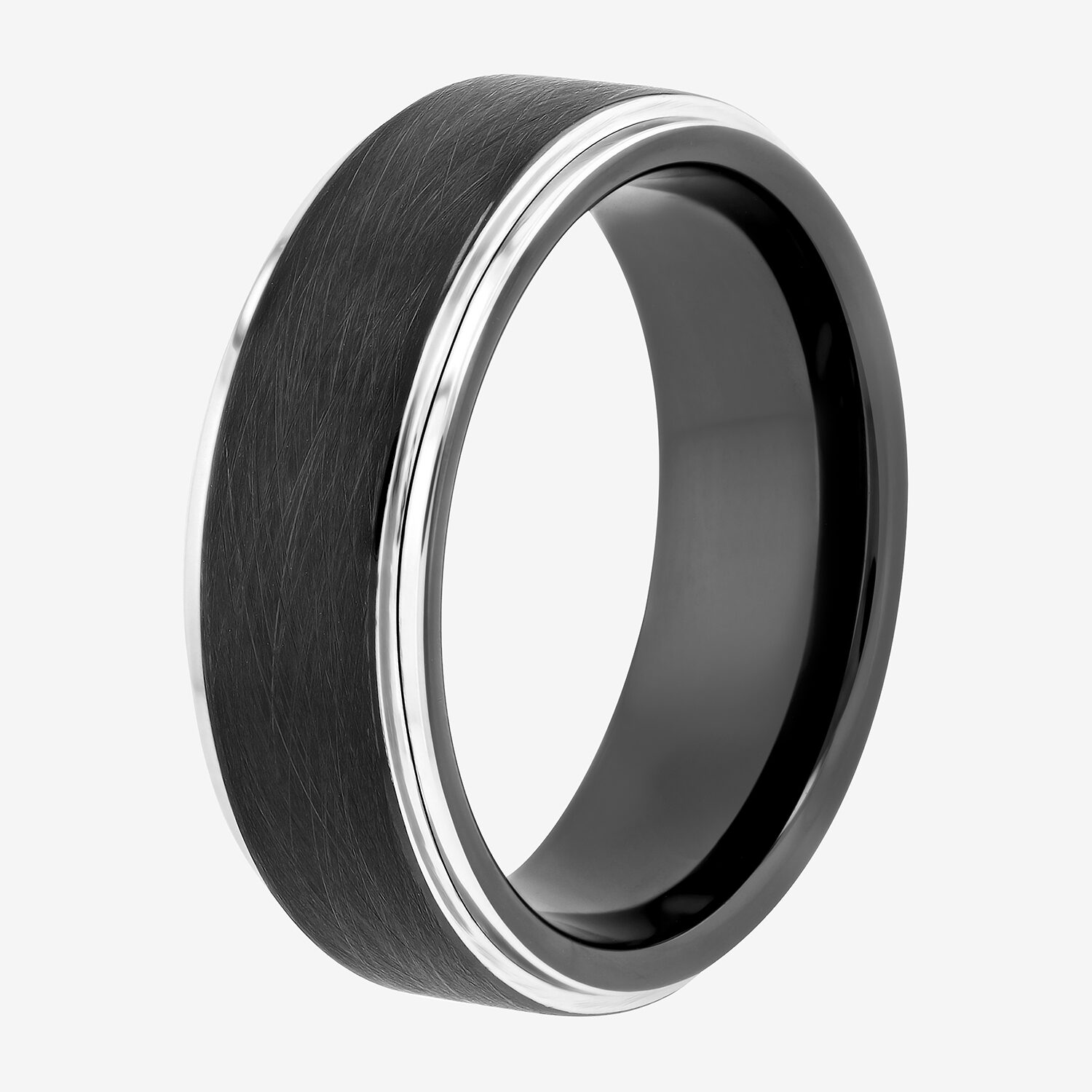 Mens 8MM Tungsten Wedding Band