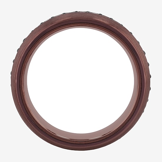 Modern Bride Gemstone 8MM Tungsten Wedding Band