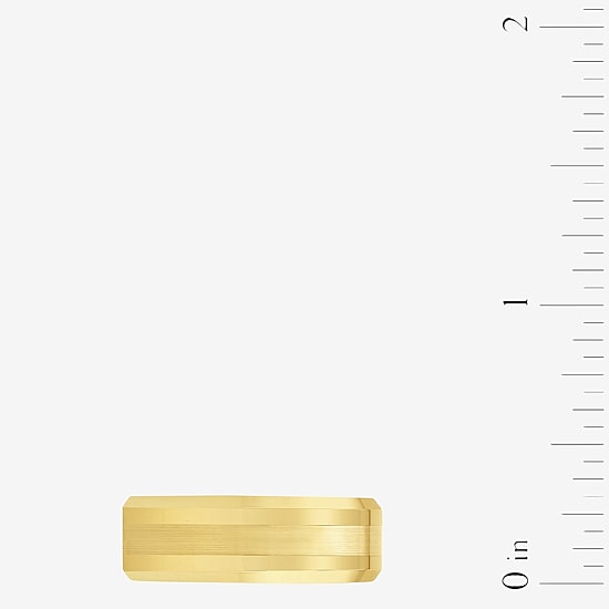 Mens 8MM Tungsten Wedding Band