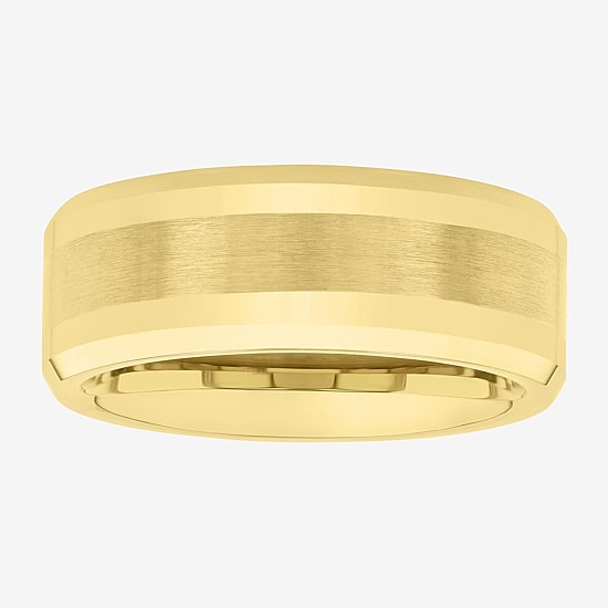 Mens 8MM Tungsten Wedding Band