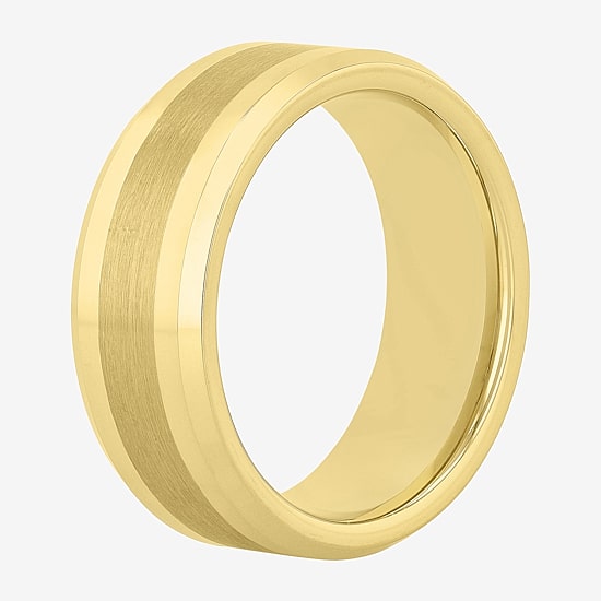 Mens 8MM Tungsten Wedding Band