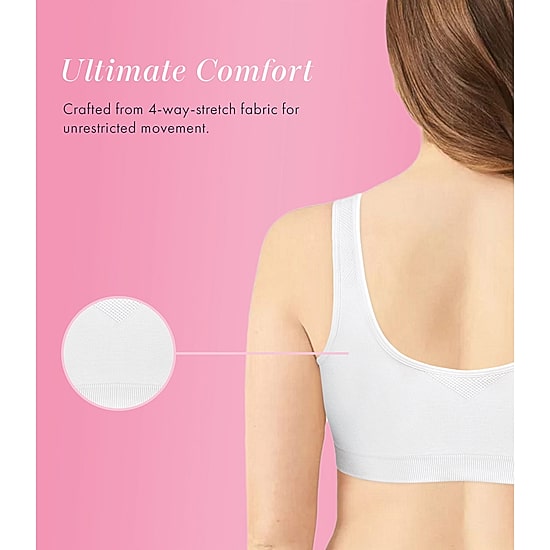Exquisite Form FULLY® Seamless Wireless Full Coverage Bra with Front Closure -5101000