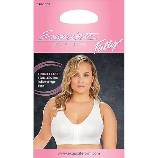 Exquisite Form FULLY® Seamless Wireless Full Coverage Bra with Front Closure -5101000