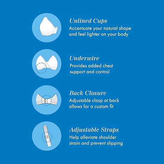 Bestform Everyday Unlined Cotton Stretch T-Shirt Bra with Underwire Support-  5000100