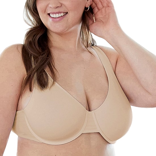 Bestform Everyday Unlined Cotton Stretch T-Shirt Bra with Underwire Support-  5000100