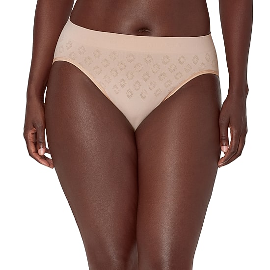 Bali Seamless Light Leak Womens Period + Leak Resistant Cooling High Cut Panty Dfslh1