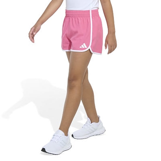 adidas Big Kid Girls Mid Rise Running Short