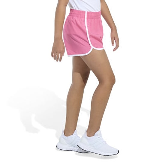 adidas Big Kid Girls Mid Rise Running Short