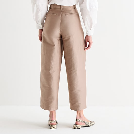 Worthington Womens Tall Barrel Leg Pant