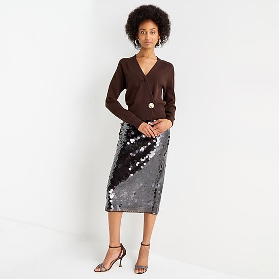 Worthington Womens Tall Midi Pencil Skirt
