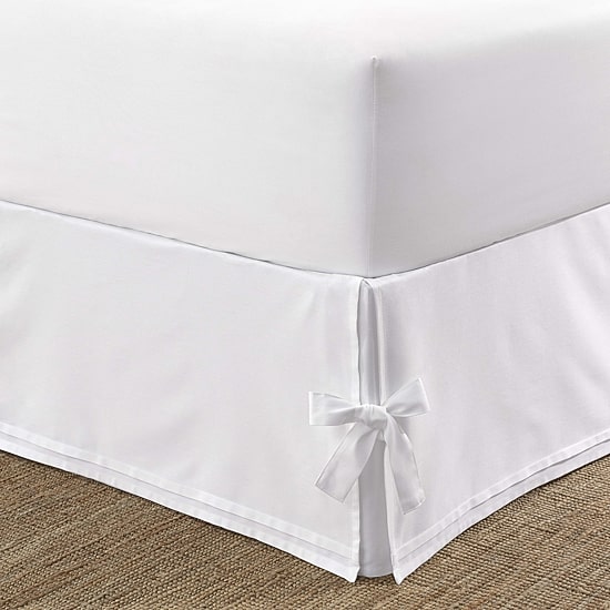 Laura Ashley Solid Tailored 16" Bed Skirt