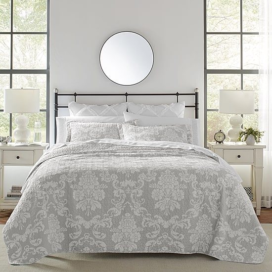 Laura Ashley Venetia Floral Reversible Quilt Set