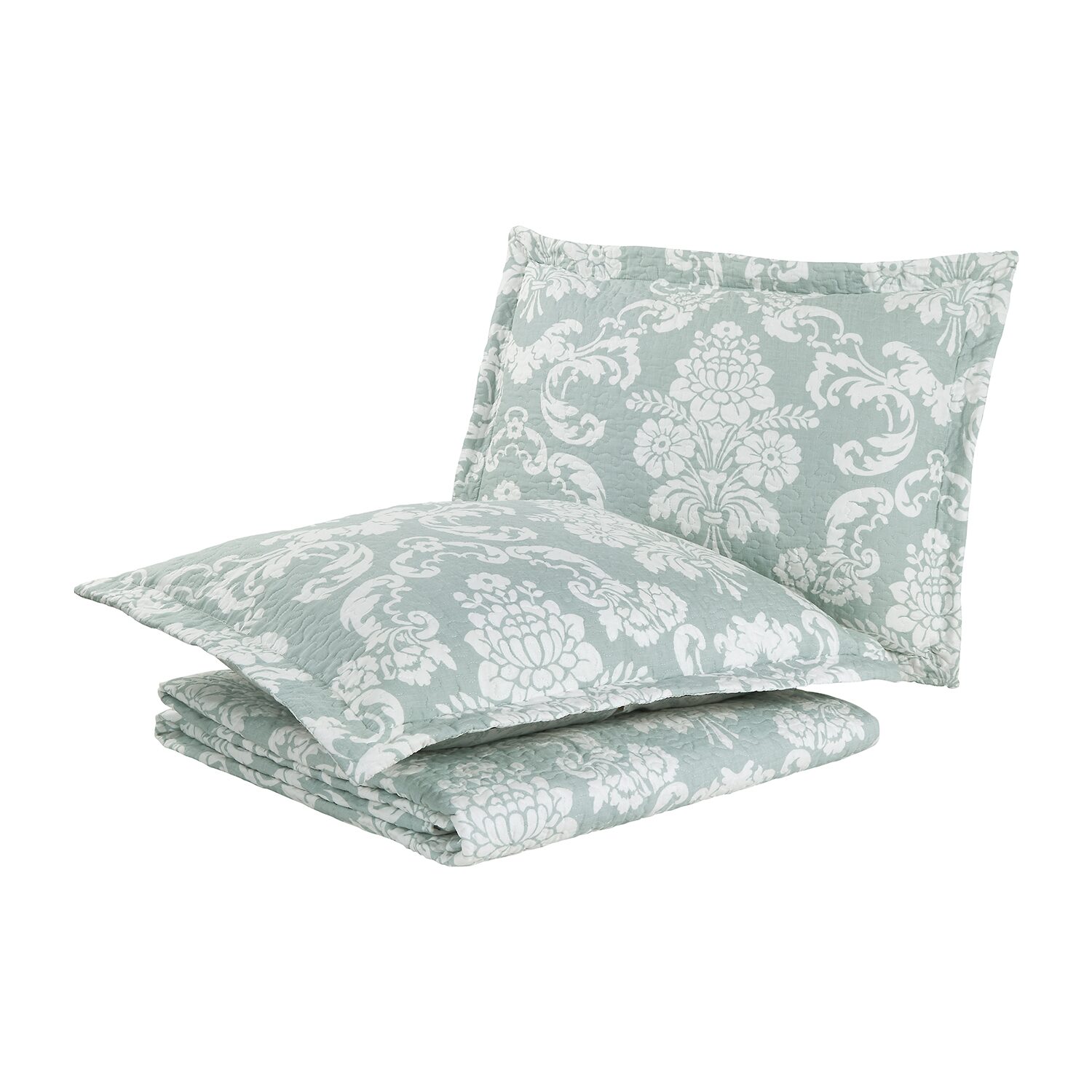 Laura Ashley Venetia Floral Reversible Quilt Set