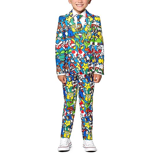 Opposuits Super Mario Little Boys 3-pc. Suit Set