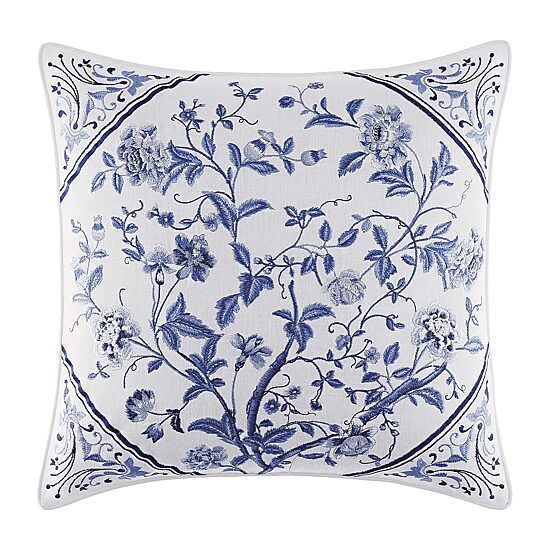 Laura Ashley Charlotte Square Throw Pillow