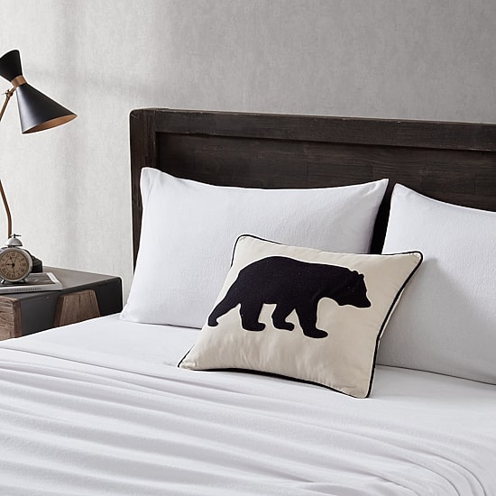 Eddie Bauer Bear Rectangular Throw Pillow