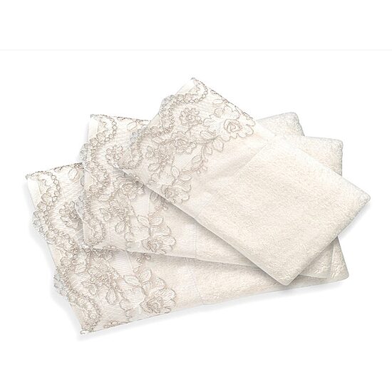 Popular Bath Rose Vine 3-pc. Bath Towel Set