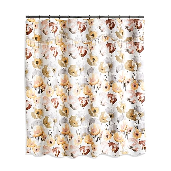Popular Bath Poppy Fields Shower Curtain