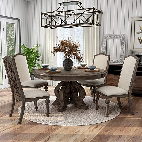Furniture of America™ Maud Dining And Kitchen Collection 5-pc. Round Dining Set