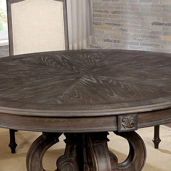 Maud  7-pc. Round Dining Set