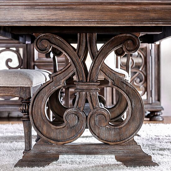 Furniture of America™ Maud Dining And Kitchen Collection Rectangular Wood-Top Dining Table