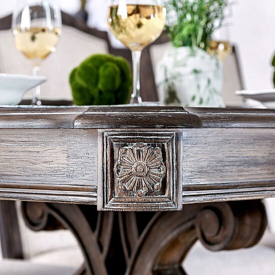 Furniture of America™ Maud Dining And Kitchen Collection Rectangular Wood-Top Dining Table