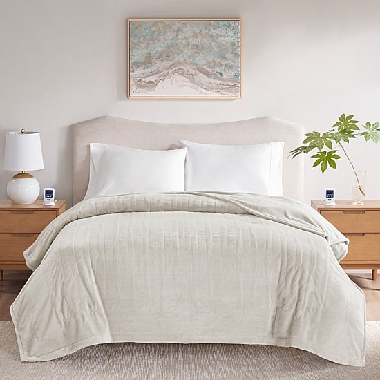 Beautyrest Microplush 20 Settings Wifi Connection Heated Electric Blankets