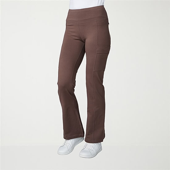 Free Country Womens Wide Leg High Rise Active Pull-On Pant