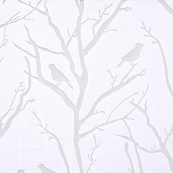 Madison Park Vina Bird Burnout Grommet Top Sheer Single Curtain Panel