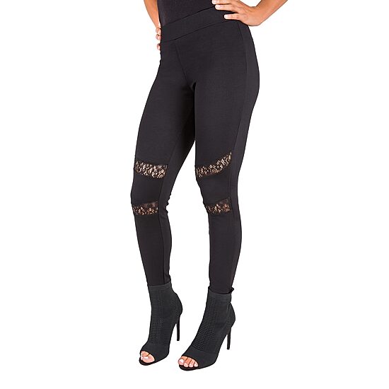 Poetic Justice Womens Mid Rise 29" Full Length Leggings