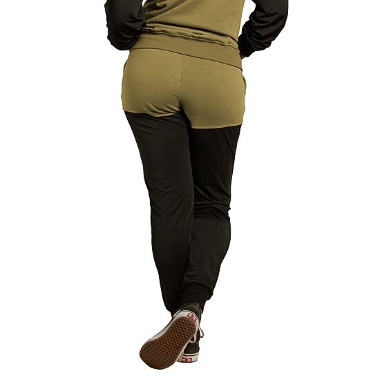Poetic Justice Womens Cuffed Mid Rise Jogger Pant