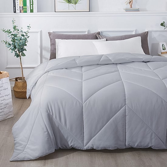 St. James Home Chevron Stitch Midweight Hypoallergenic Comforter