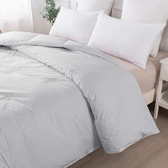 St. James Home Button Stitch Down Alternative Midweight Down Comforter