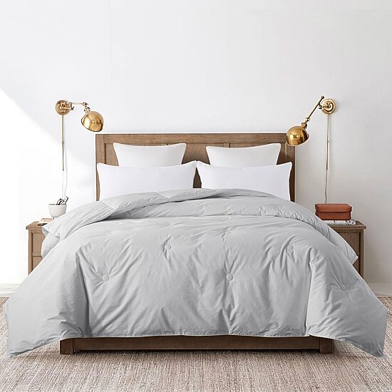 St. James Home Button Stitch Down Alternative Midweight Down Comforter
