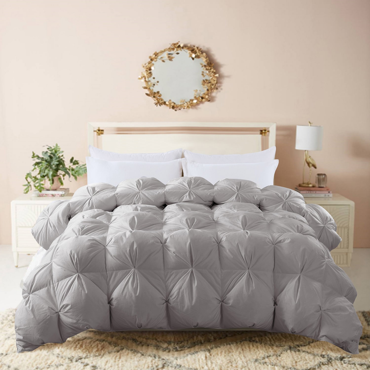 St. James Home Pintuck Stitch Midweight Down Comforter