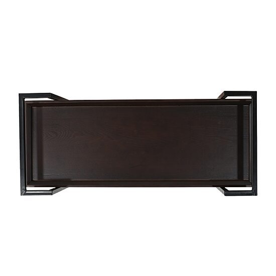 Gerard Wood-Top Serving Cart