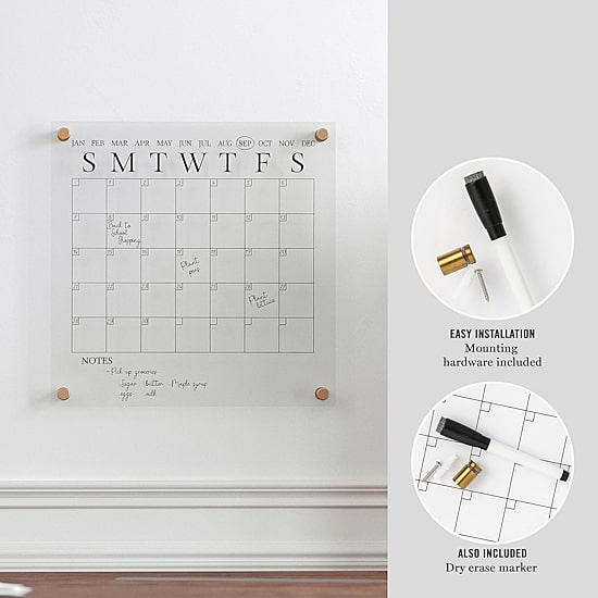 Martha Stewart Dry Erase Wall Calendar